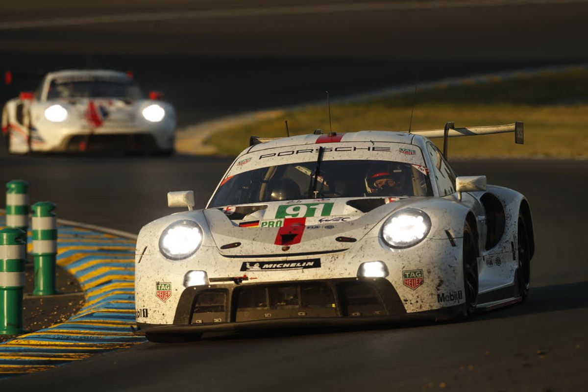 Porsche 911 RSR wins GT class at Le Mans 24hr