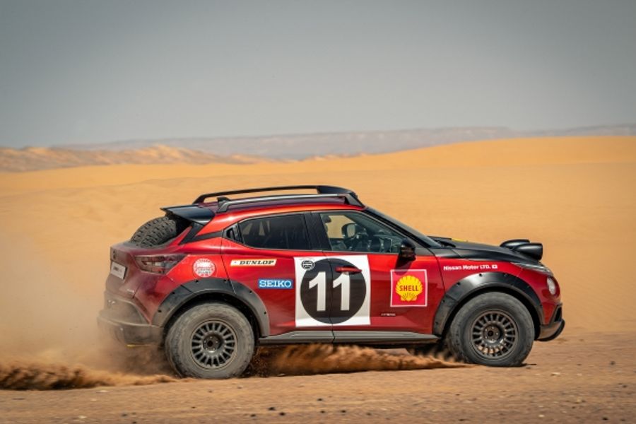 Nissan JUKE Hybrid Rally Tribute on the rally stage @ Goodwood Festival of Speed