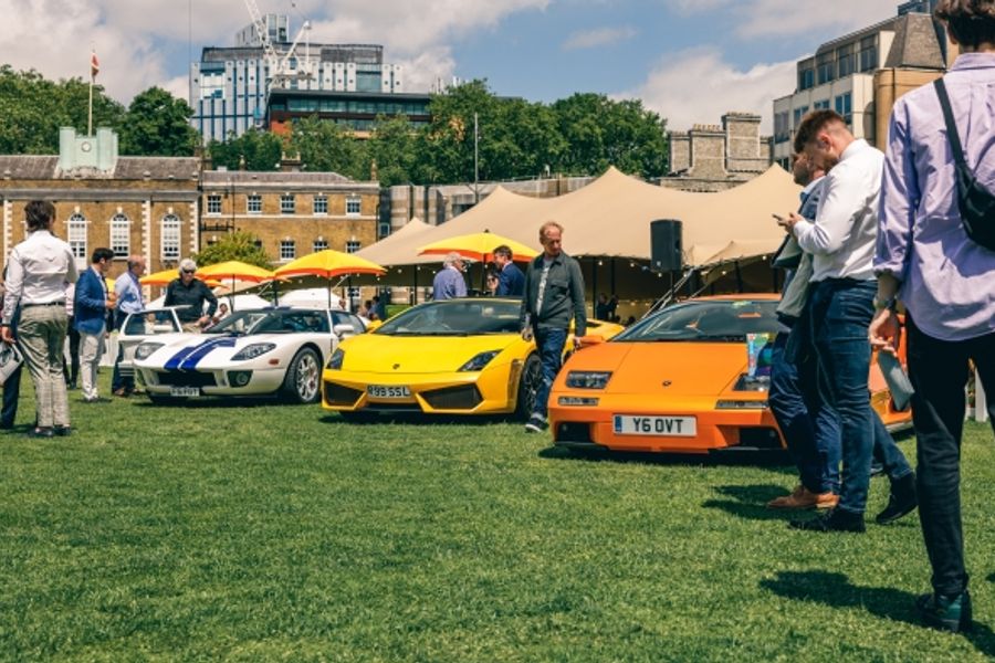 Over fifty spectacular supercars @ London Concours