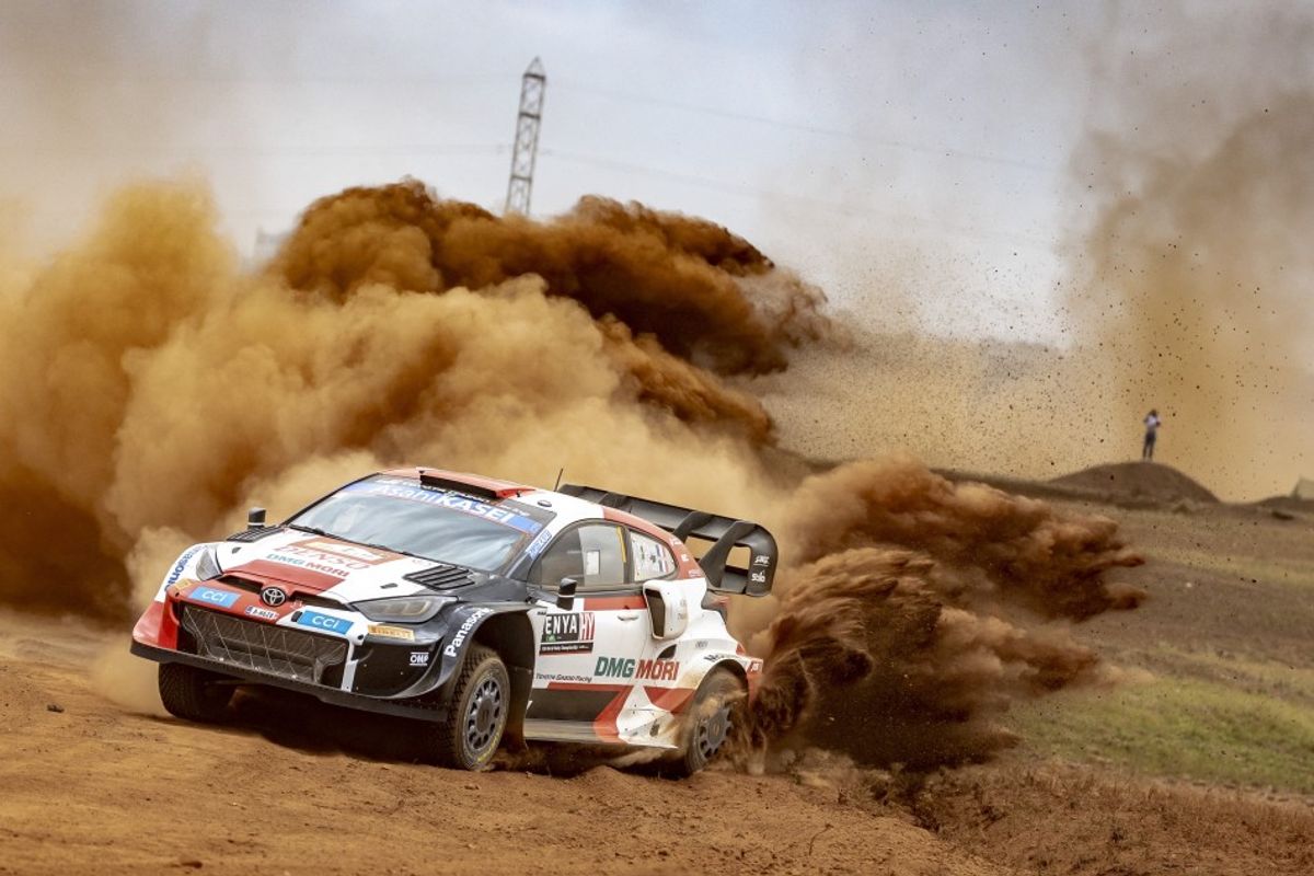 Advantage Ogier on WRC Safari Rally Kenya's  opening stage