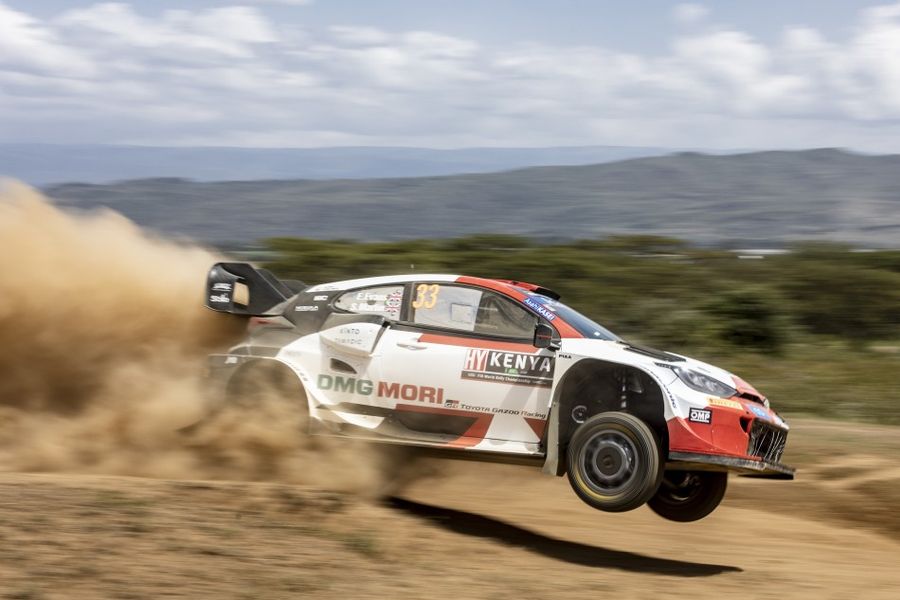 Elfyn Evans moves in WRC Safari Rally Kenya lead 