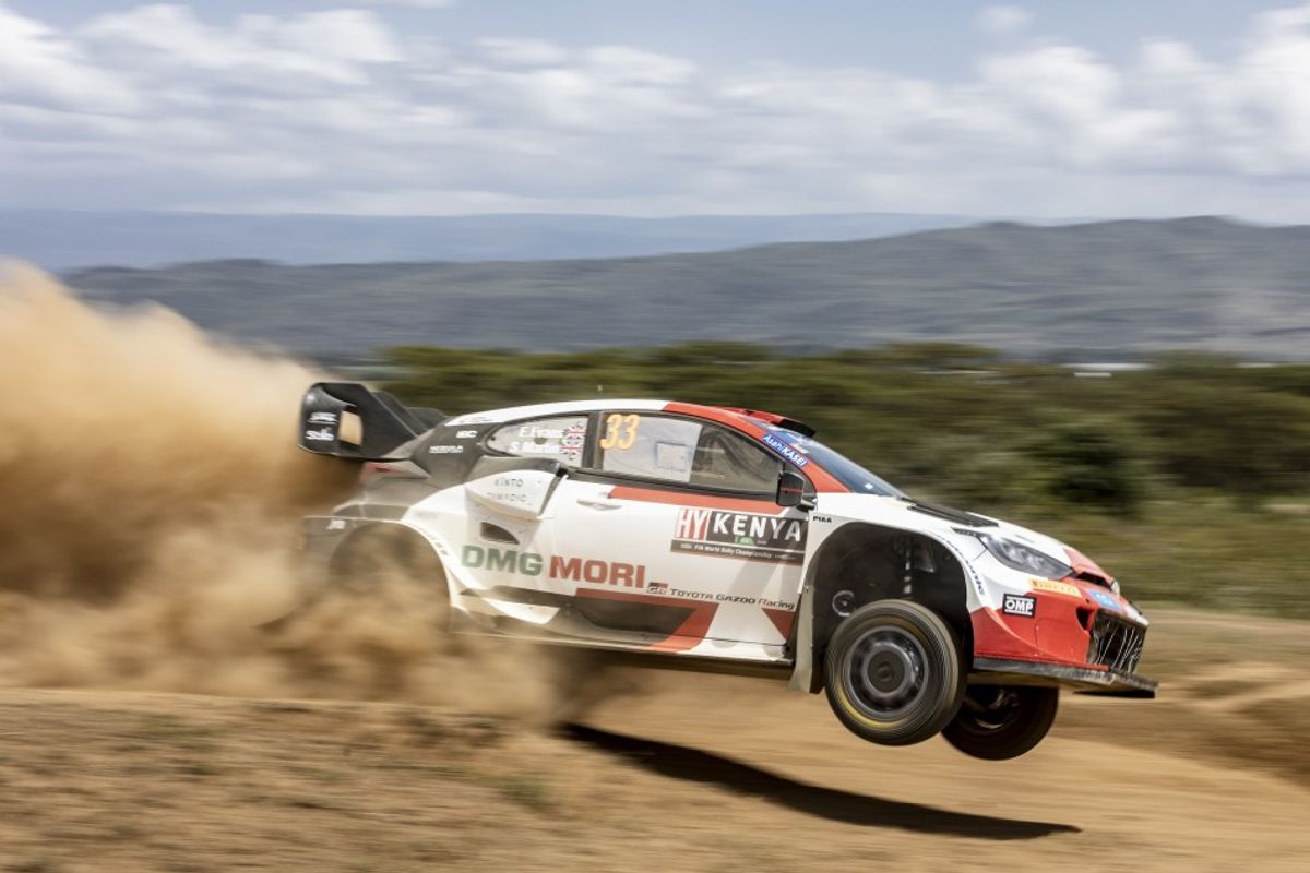 Elfyn Evans moves in WRC Safari Rally Kenya lead 