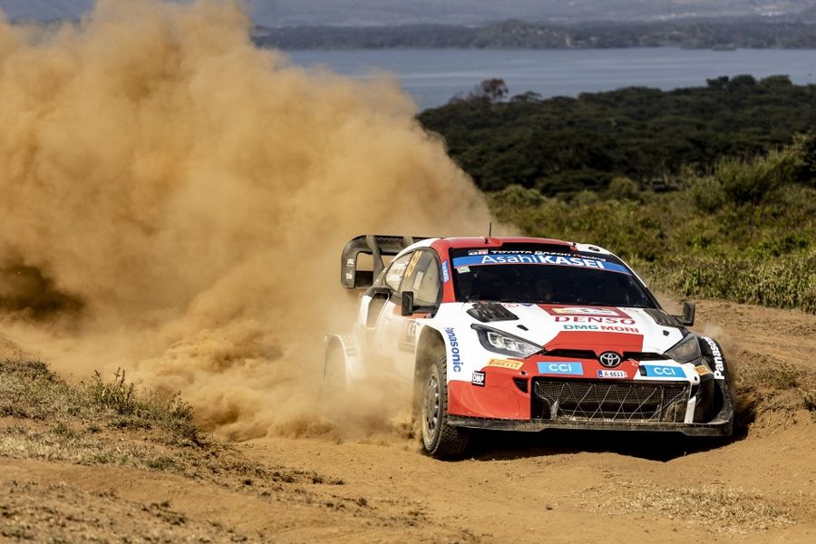 Kalle Rovanperä takes over the lead on WRC Safari Rally Kenya