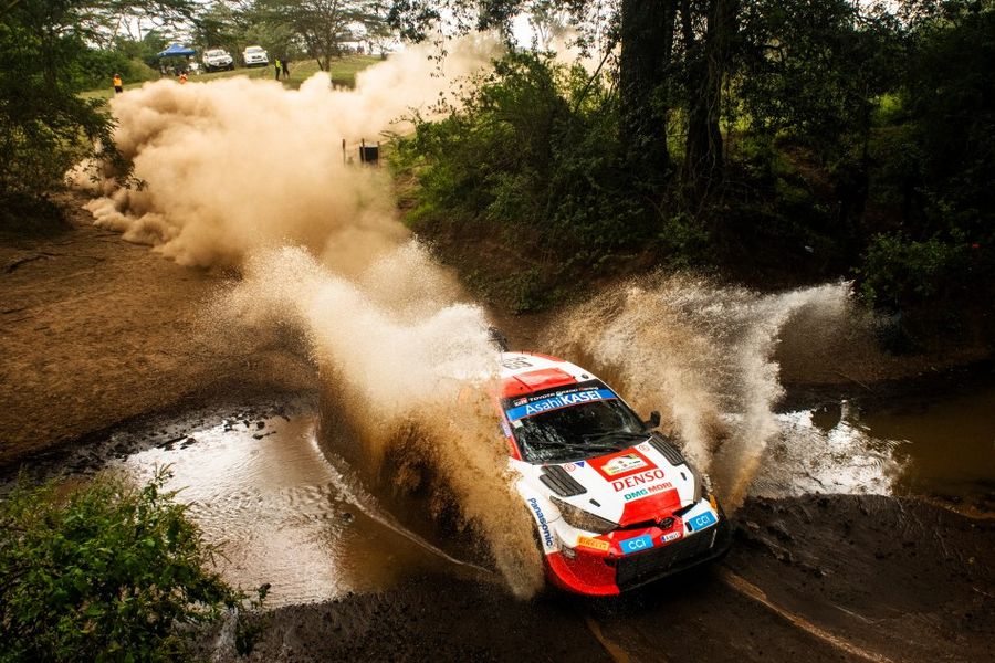 Kalle Rovanperä closes on WRC Safari Rally Kenya win