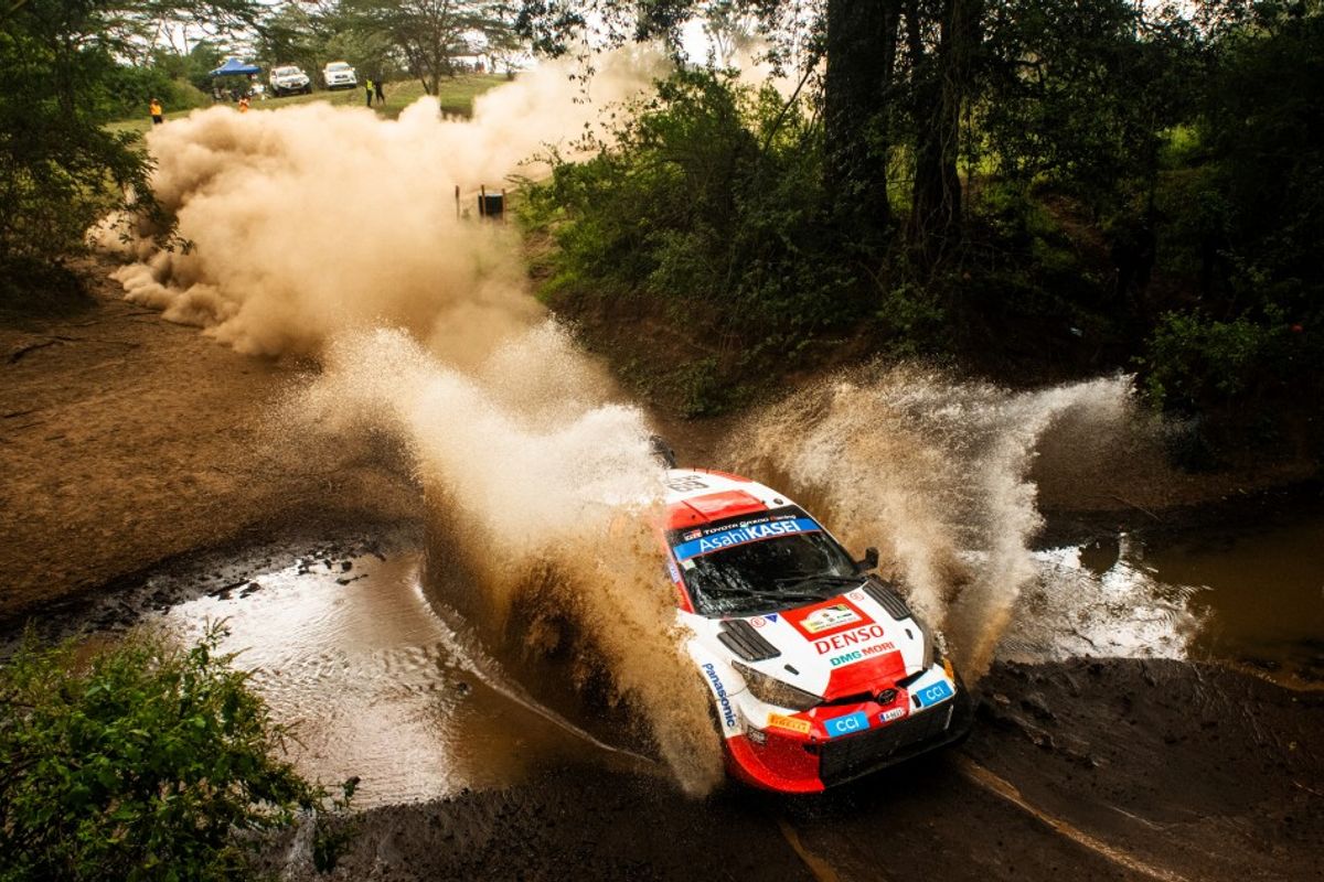 Kalle Rovanperä closes on WRC Safari Rally Kenya win