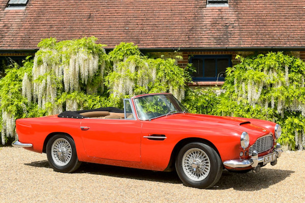 Aston Martin DB4 Series IV sells for £588,440 at Bonhams FOS auction