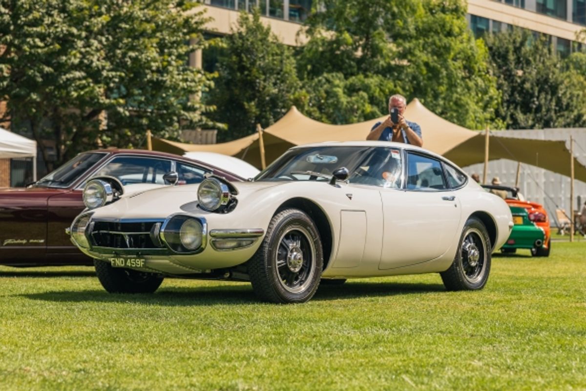 London Concours 2022 Crowns Toyota 2000GT Best in Show