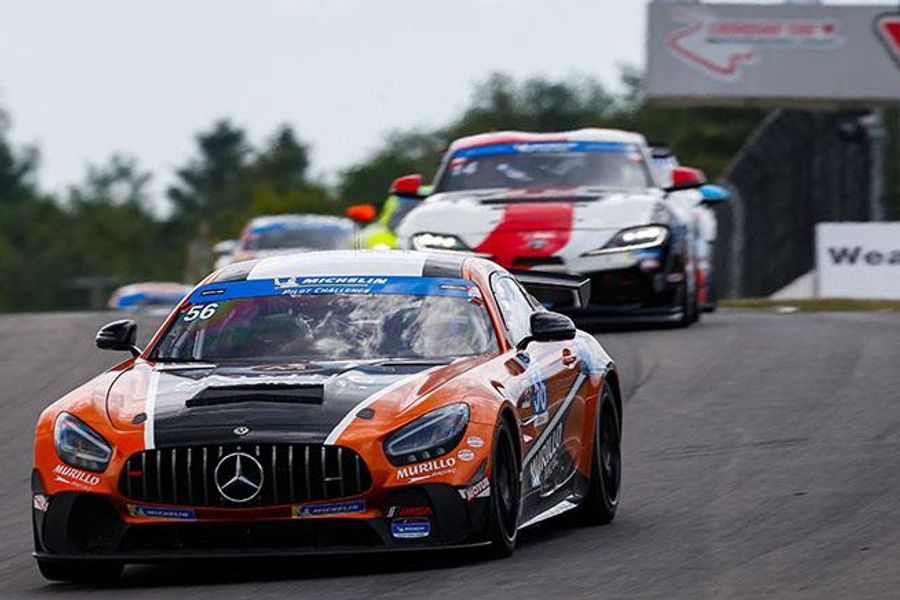 Foss fights off teammate & injury to win Michelin Pilot Challenge