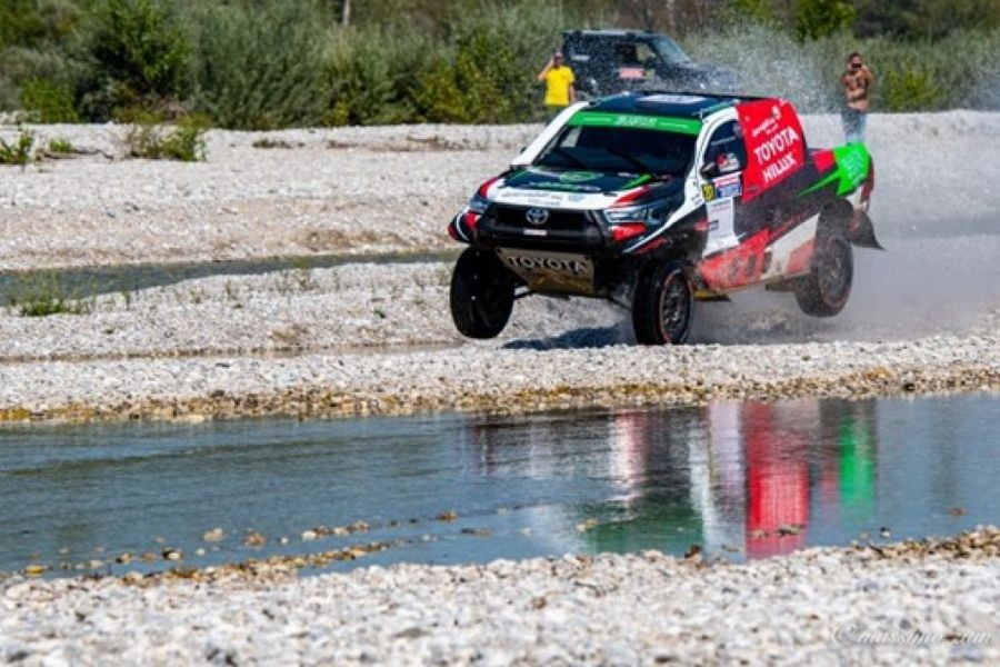 Overdrive Racing Toyotas top entry for Italian Baja 2022