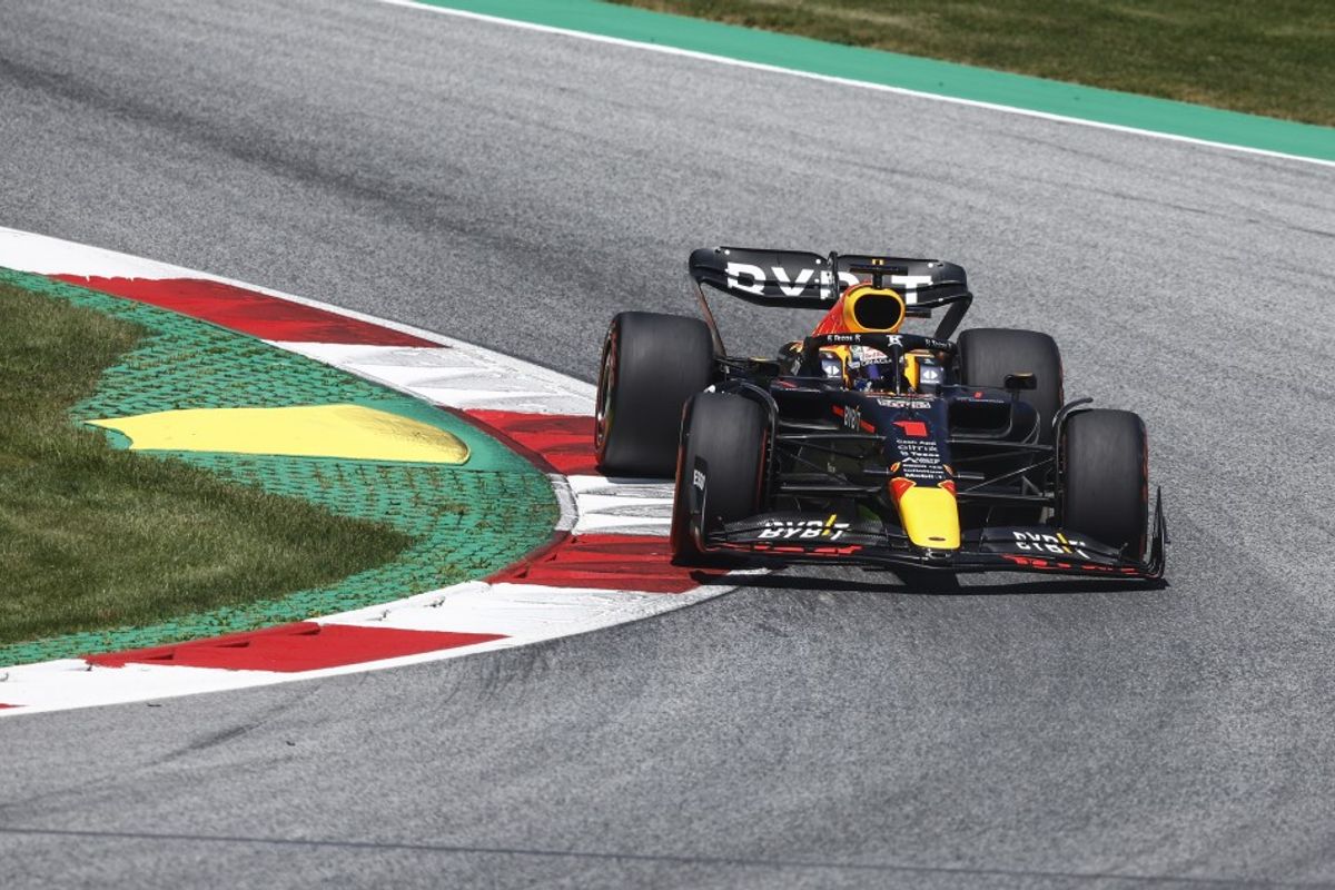 Max Verstappen tops the timesheet ahead of Austrian Grand Prix qualifying