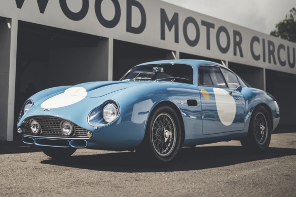 Aston Martin DB4GT Zagato announced for Concours of Elegance 2022