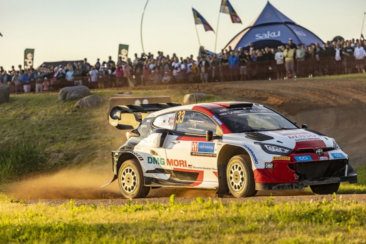 Elfyn Evans & Scott Martin lead Rally Estonia after a dominant morning