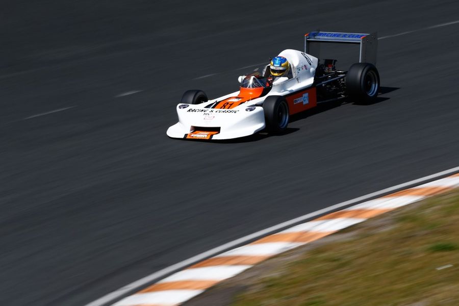 Davide Leone powers to Zandvoort Historic Formula 3 European Cup pole
