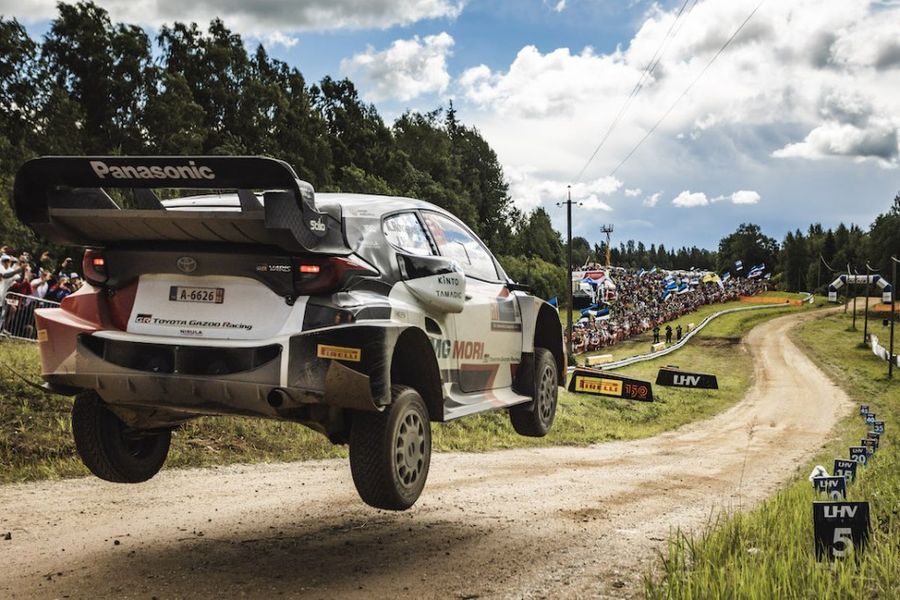 Kalle Rovanpera and Jonne Halttunen on course for WRC Rally Estonia victory