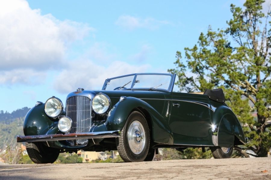 Rare coach-built Lagonda at Salon Privé, Blenheim Palace