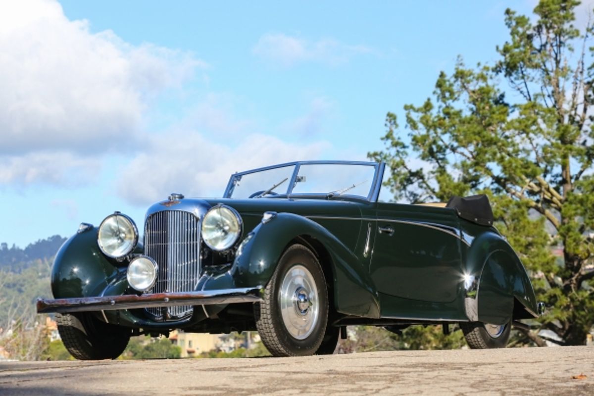 Rare coach-built Lagonda at Salon Privé, Blenheim Palace