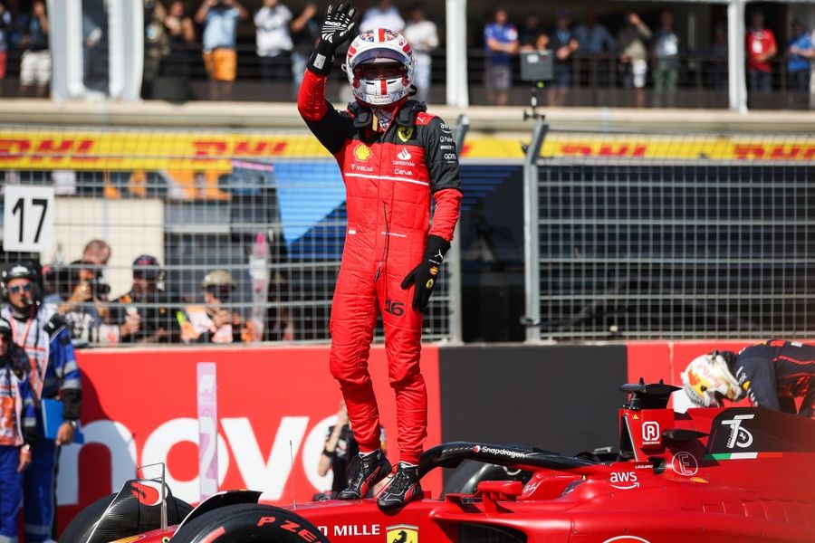 Charles Leclerc puts Ferrari on pole for the French Grand Prix