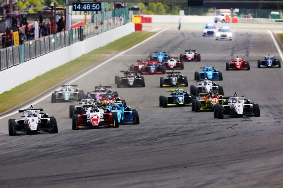 Browning does the GB3 Championship double at Spa-Francorchamps