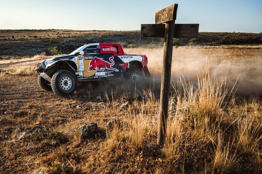 Al-Attiyah, Al-Rajhi & Moraes complete 1-2-3 for Toyota on Baja Spain Aragón