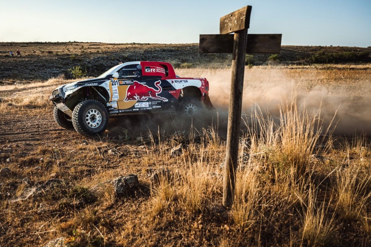 Al-Attiyah, Al-Rajhi & Moraes complete 1-2-3 for Toyota on Baja Spain Aragón