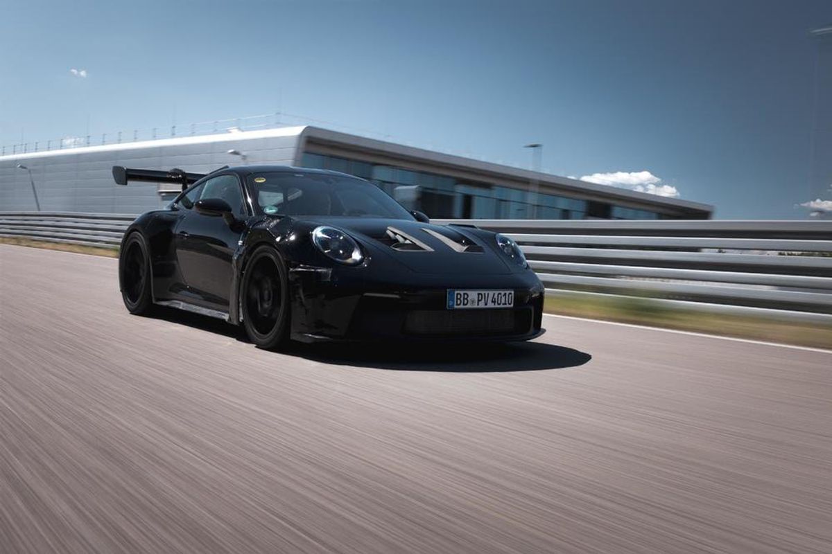 The Porsche 911 GT3 is getting a big brother: the 911 GT3 RS