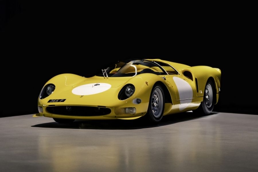 Ex-Surtees race-winner, rare Chinetti-commissioned Spider @ Salon Privé