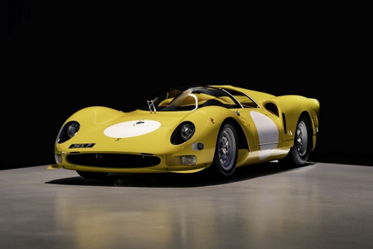 Ex-Surtees race-winner, rare Chinetti-commissioned Spider @ Salon Privé