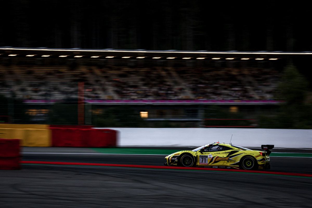 Iron Lynx secures prime running spots for 24 Hours of Spa Super Pole
