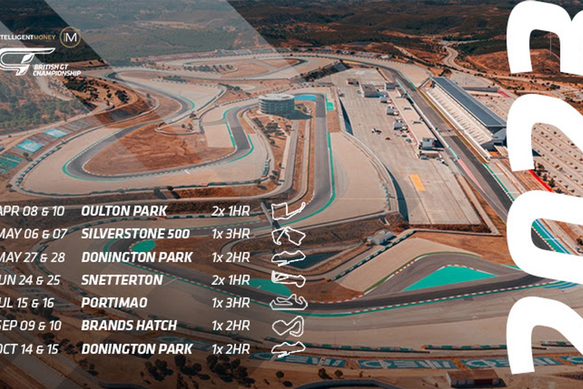 Algarve International Circuit joins British GT Championship calendar