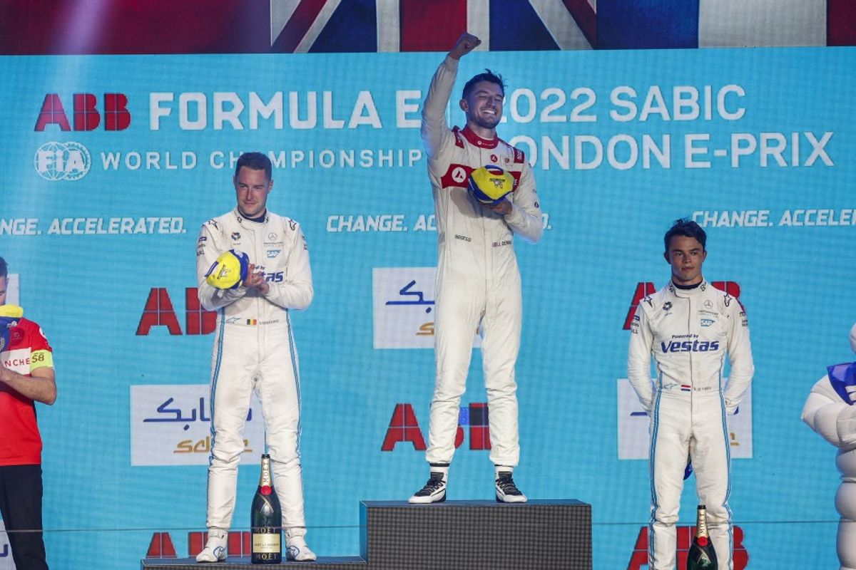 History repeats itself as Jake Dennis wins Saturday's  London E-Prix 