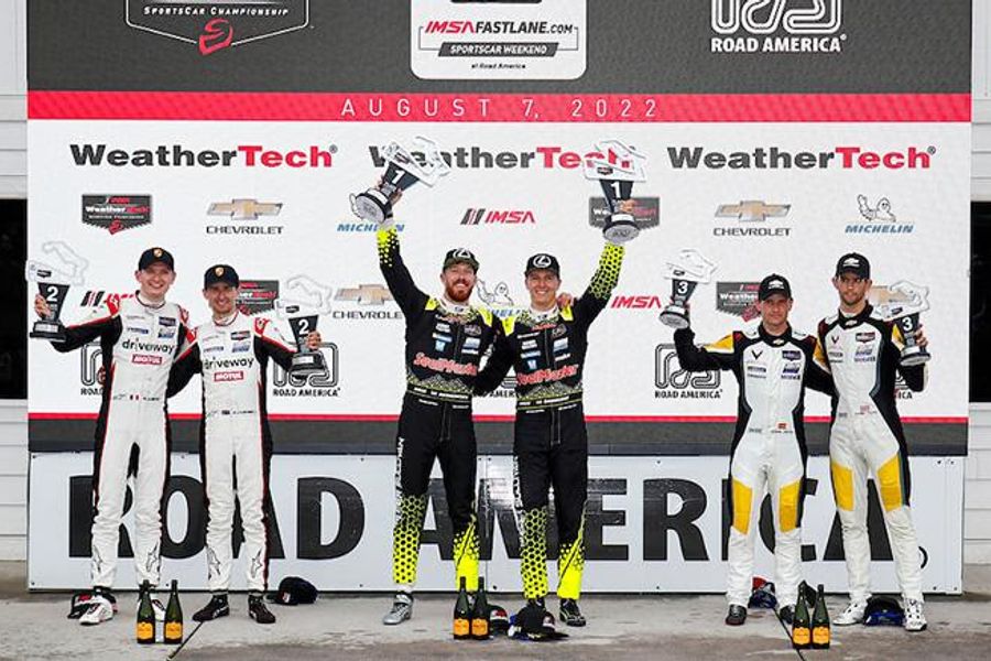 Brits Jack Hawksworth & Ben Barnicoat Take First IMSA GTD PRO Win