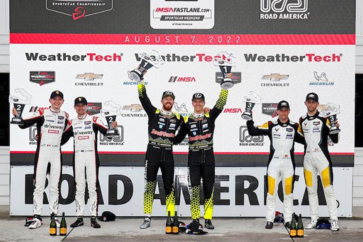 Brits Jack Hawksworth & Ben Barnicoat Take First IMSA GTD PRO Win