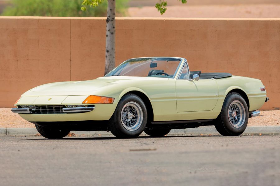  Ferrari 365 GTS/4 Daytona Spider to be offered @ Mecum Monterey Auction