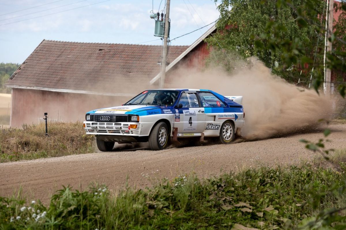 Jari-Matti Latvala & Juho Hanninen ahead Day 1 on Lahti Historic Rally