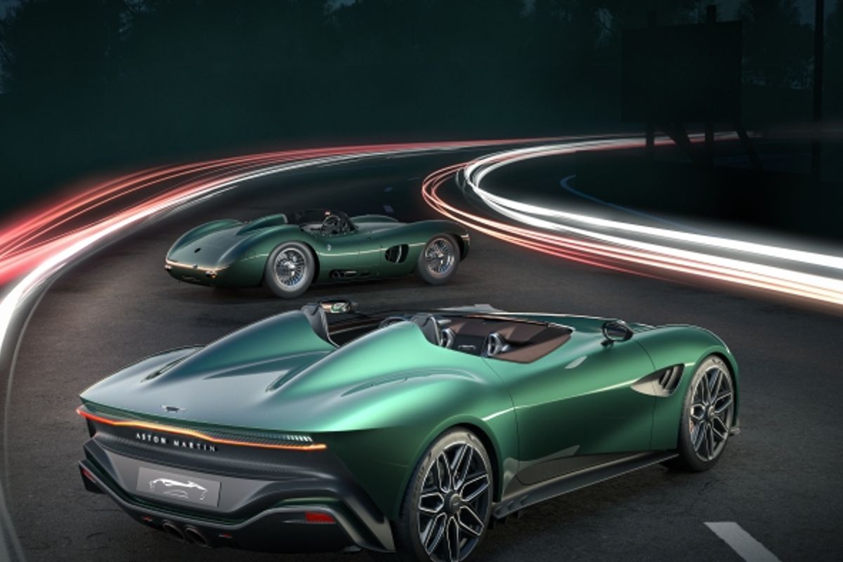 Aston Martin unveil DBR22  at Monterey Car Week