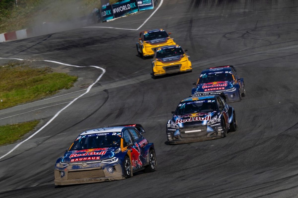 Johan Kristoffersson wins all-electric World RX of Norway in Hell