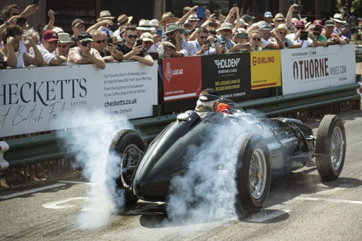Iconic BRM MK1 V16 to race at Goodwood for first time in 70 years