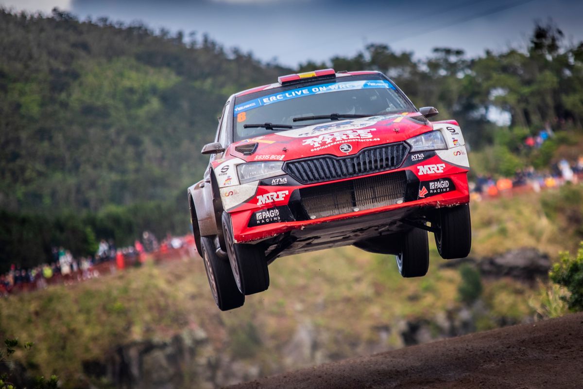 Llarena and Fernández crowned European Rally Champions