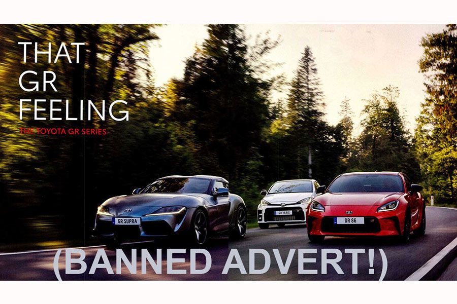 Banned Toyota Yaris GR advert - utterly moronic decision