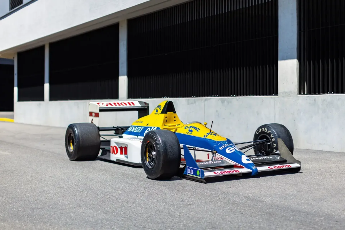 Williams FW12C offered @ RM Sotheby's St. Moritz Auction