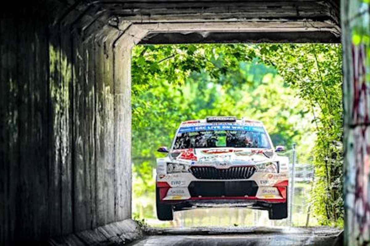 Czech maestro Kopecký blitzes Barum Czech Rally Zlín rivals on Saturday 