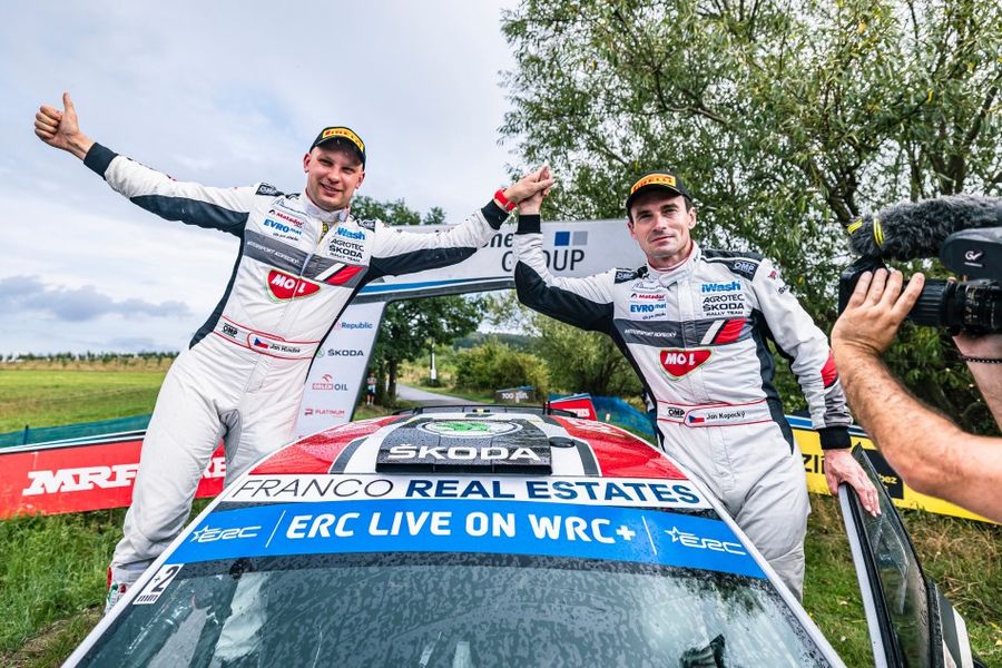 Kopecký secures record 10th win on Zlín Czech Rally