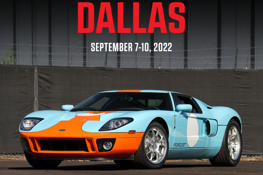 A trio of terrific Ford GTs at Mecum Dallas Auction