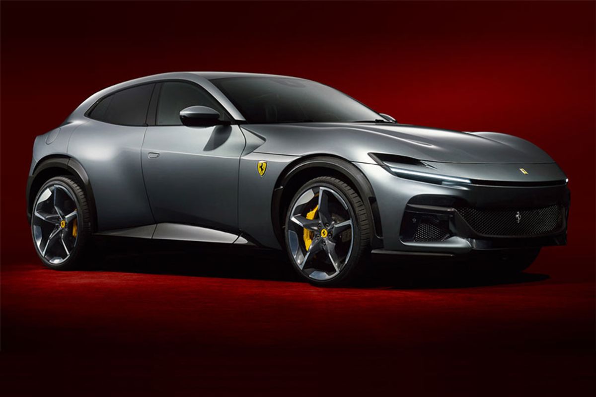 Ferrari Purosangue - at least its naturally aspirated