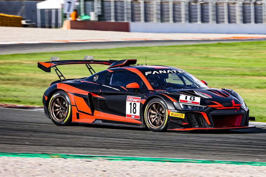 Erhart & Fjordbach share poles for Audi & Brabham in Valencia GT2 European