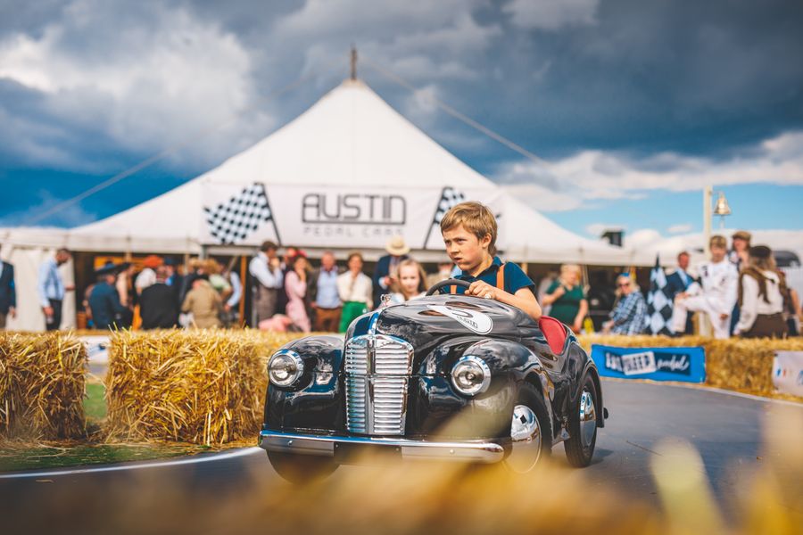 Austin Pedal Cars inspires next gen classic racers at Goodwood Revival