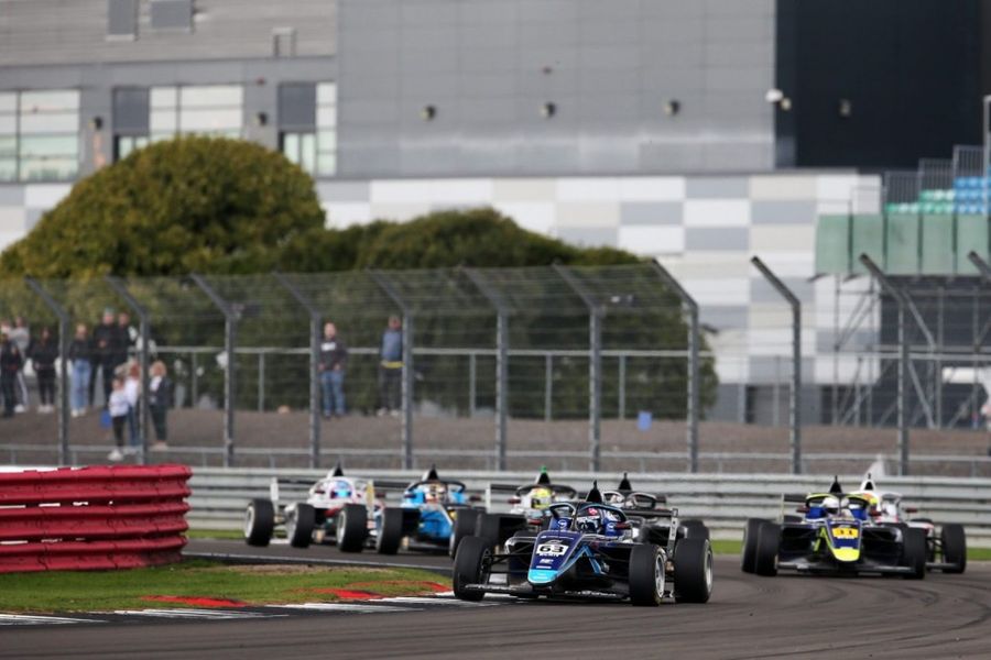 Ollie Gray Keeps British F4 Championship hopes alive with Silverstone win