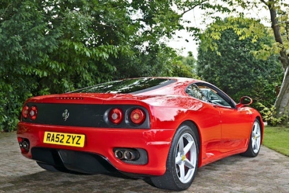 Eric Clapton’s Ferrari Modena @ Car & Classic auctions