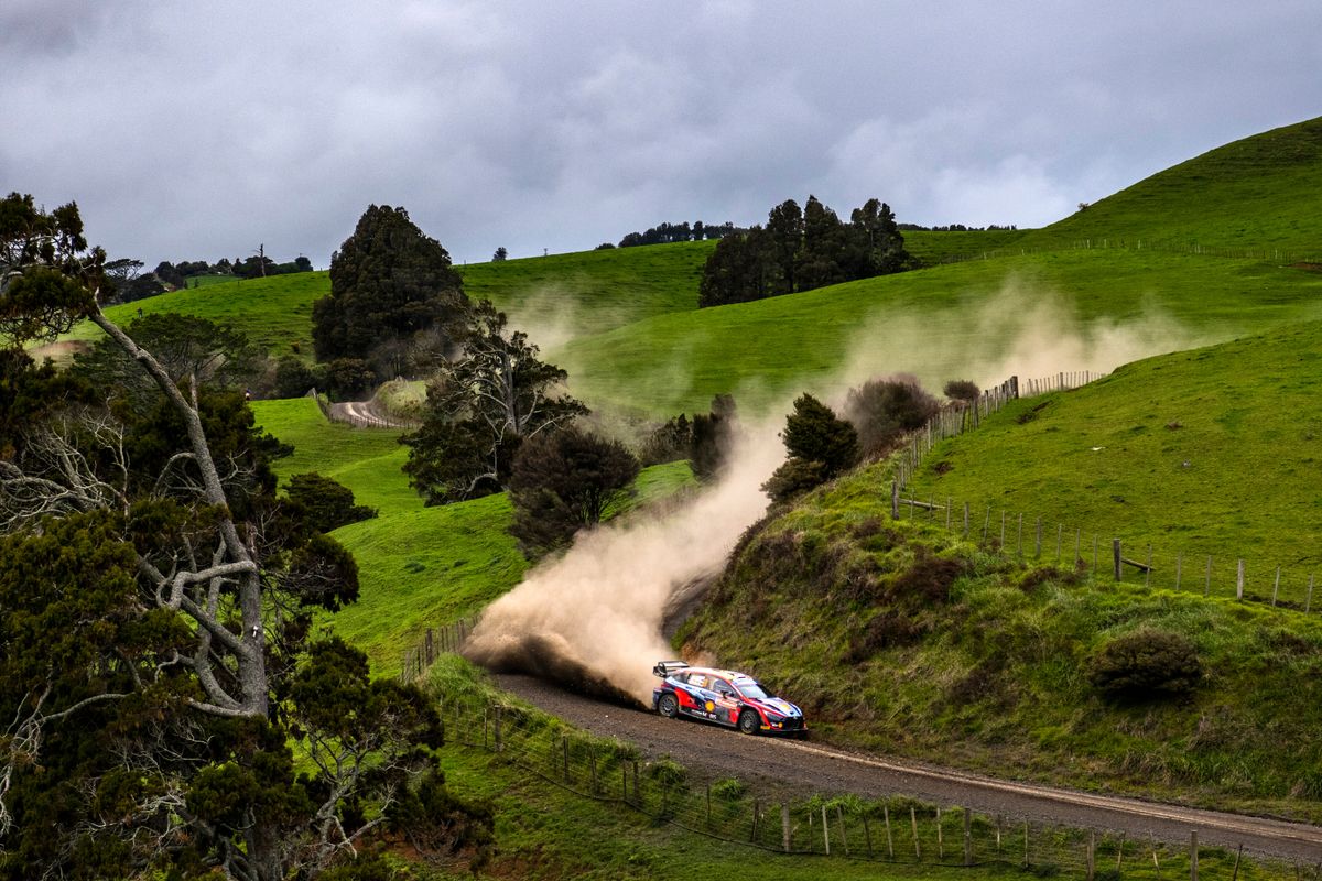 Tänak leads Friday on Rally New Zealand