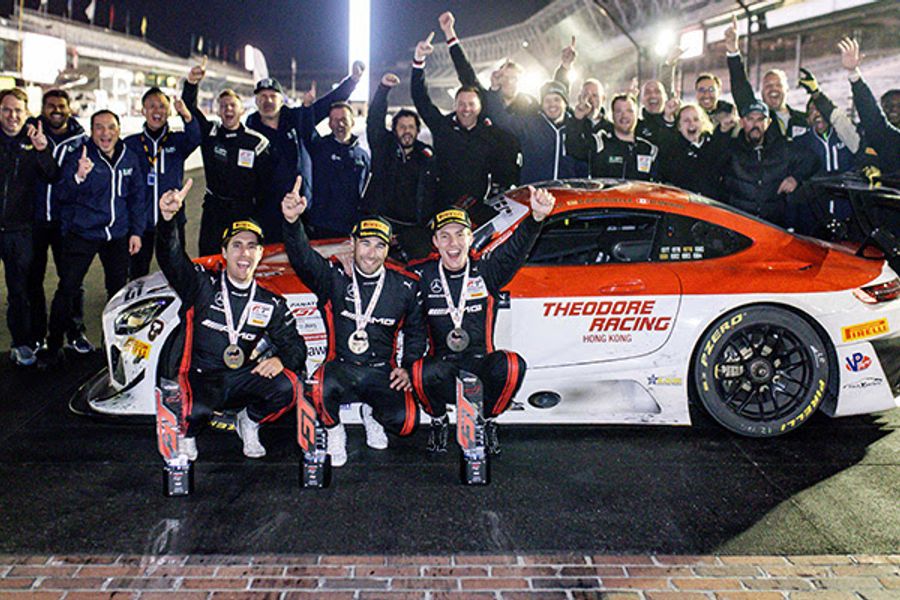 Craft-Bamboo wins Indy 8 Hour for Inter. GT Challenge manufacturers' crown
